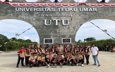 MAN 1 ACEH BARAT MENGIKUTI EVENT TEUKU UMAR SCOUT COMPETITION 2022